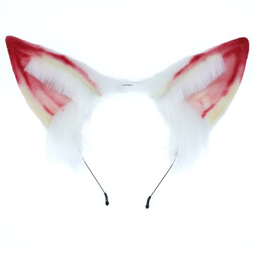 JOERBABU Haarband, Plüsch-Katzenohren-Stirnband, Cosplay-Kostüm, Haarreif, Party-Requisiten, Kopfschmuck, Maskerade, Kopfschmuck, Mädchen, Animationszubehör von JOERBABU
