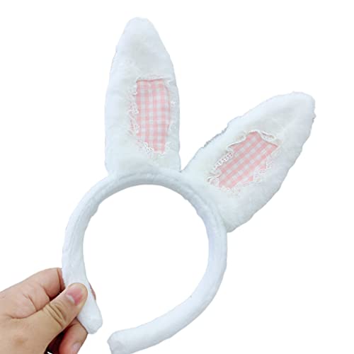 JOERBABU Haarband, Plüsch für Katzenohren, Haarreif, Bühnenkopfschmuck, Weihnachten, Cosplay-Kosten von JOERBABU