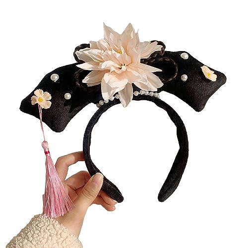 JOERBABU Haarband, chinesische Prinzessinnen-Haarreifen für chinesische Motto-Partys und Festivals, Halloween, chinesische Prinzessinnenkopfschmuck von JOERBABU