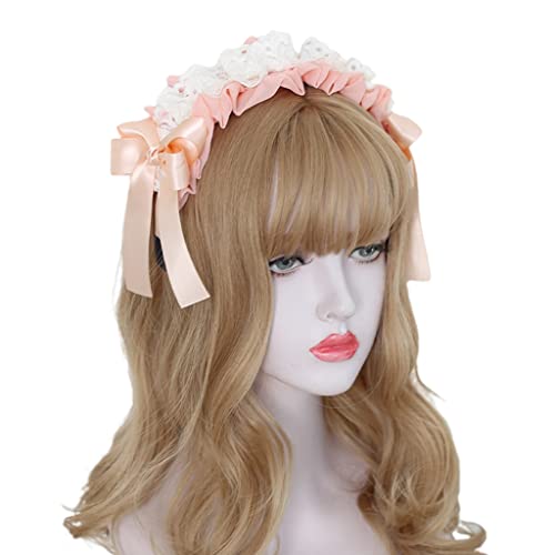 JOERBABU Haarband, plissierte Spitzen, Haarreifen für Damen, elegante Schleifenform, Make-up-Stirnband zum Waschen des Gesichts, Haar-Accessoires, mehrfarbig JOERBABU Haarband, plissierte Spitzen, Haarreifen für Damen, elegante Schleifenform, Make-up-Stirnband zum Waschen des Gesichts, Haar-Accessoires, mehrfarbig von JOERBABU