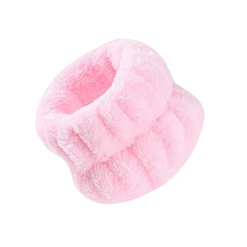 JOERBABU Haarband, saugfähiges Armband, Plüsch-Armbänder, Waschhandtuch, Handgelenk, Make-up, weiches Frottee-Waschhandtuch, Frottee, 1 Stück von JOERBABU