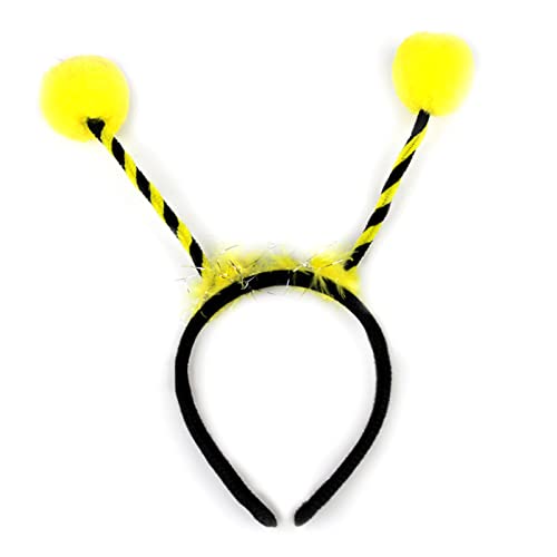 JOERBABU Haarband Cosplay Stirnband Antennenform Haarreifen Plüsch Party Kopfschmuck Party Cosplay Kostüm Unisex von JOERBABU