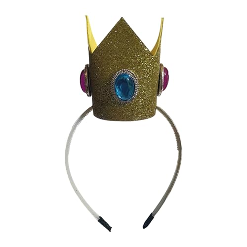 JOERBABU Haarband Geburtstag Kronen Party Haarteil Damen Kopfbedeckung Kinder Erwachsene Haarschmuck für Festzüge und Feiern von JOERBABU