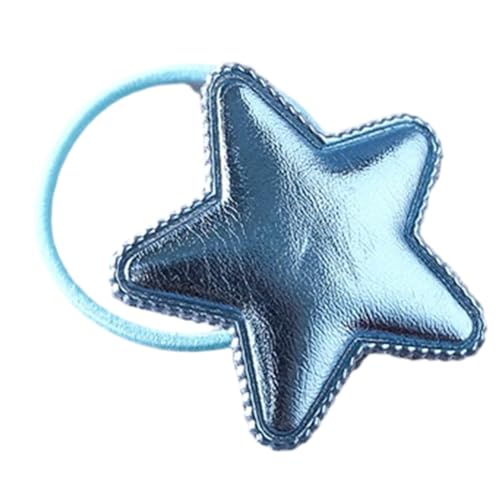 JOERBABU Haarband Mädchen Stern Elastisches Haarband Weiches Gummiband Haarband Seil Pferdeschwanz Zopffixierer Mädchen Kopfbedeckung von JOERBABU