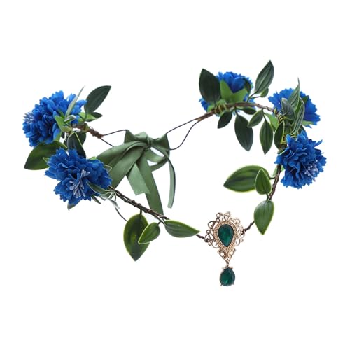 JOERBABU Haarreif, verstellbare Blumenform, Haarreif, Anhänger, Stirnband, Hochzeit, Party, Braut, Cosplay, Feen-Stirnband JOERBABU Haarreif, verstellbare Blumenform, Haarreif, Anhänger, Stirnband, Hochzeit, Party, Braut, Cosplay, Feen-Stirnband von JOERBABU