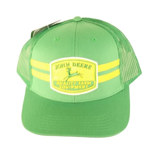 John Deere Baseballkappe Trucker Hat 13083336Gr Vintage Baseball Cap Trucker Hat Trademark Patch Chain Stitch Grün, Grün , Einheitsgröße John Deere Baseballkappe Trucker Hat 13083336Gr Vintage Baseball Cap Trucker Hat Trademark Patch Chain Stitch Grün, Grün , Einheitsgröße von JOHN DEERE