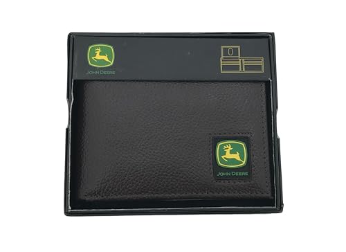 John Deere Herren Passcase Wallet, braun, Einheitsgröße von JOHN DEERE