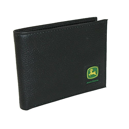 John Deere Herren Passcase Wallet, schwarz, Einheitsgröße von JOHN DEERE