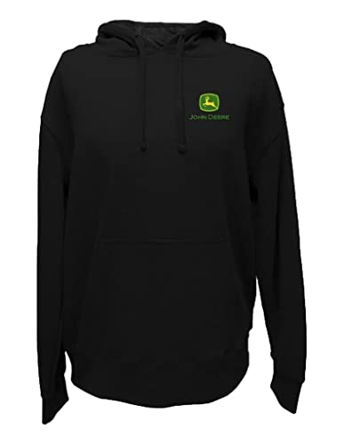 John Deere Logos Through the Years Black Traktors & Plows Hoodie Sweatshirt Gr. M L XL XXL, schwarz, X-Large von JOHN DEERE