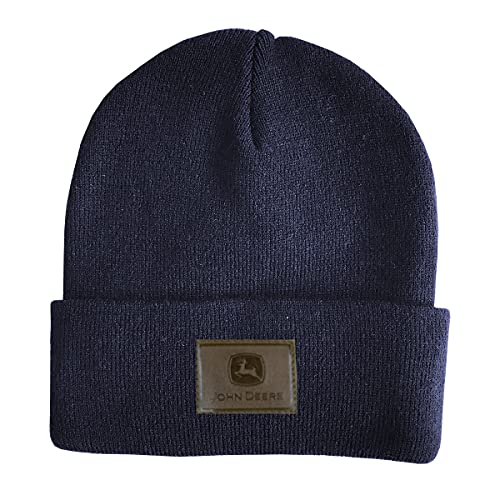 JOHN DEERE Mens Beanie-Navy-One Size von JOHN DEERE