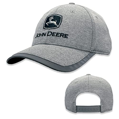 John Deere Mens Diamond Weave Poly Spandex Reflective Visor Hat Baseball Cap von JOHN DEERE