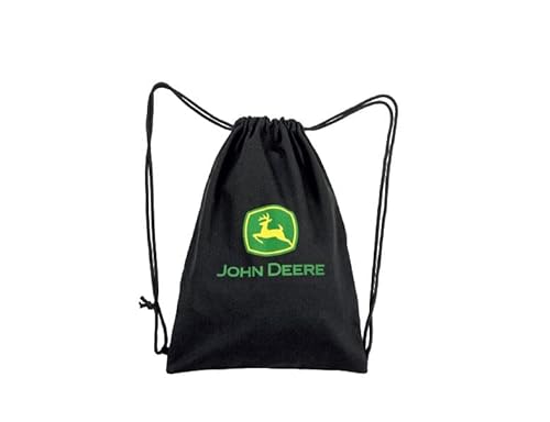 John Deere Sportbeutel Schwarz mit John Deere Logo - Robuster und vielseitiger Sportbeutel für Sport, Fitness und Freizeitaktivitäten von JOHN DEERE