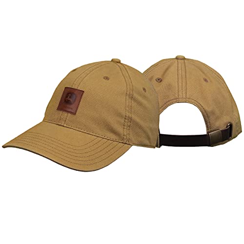 John Deere Stone Washed Logo Cap Tan von JOHN DEERE