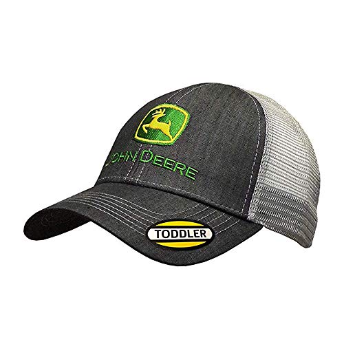 John Deere Toddler Kids Dark Denim Meshback Cap-Charcoal-Os von JOHN DEERE