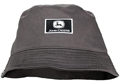 John Deere Unisex Fischerhut, Braun oder Grau, anthrazit, Einheitsgröße-XL von JOHN DEERE