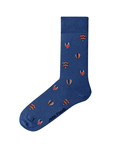 JOHN FRANK Men's Printed Socks Blue in size 40-45 JOHN FRANK Men's Printed Socks Blue in size 40-45 von JOHN FRANK