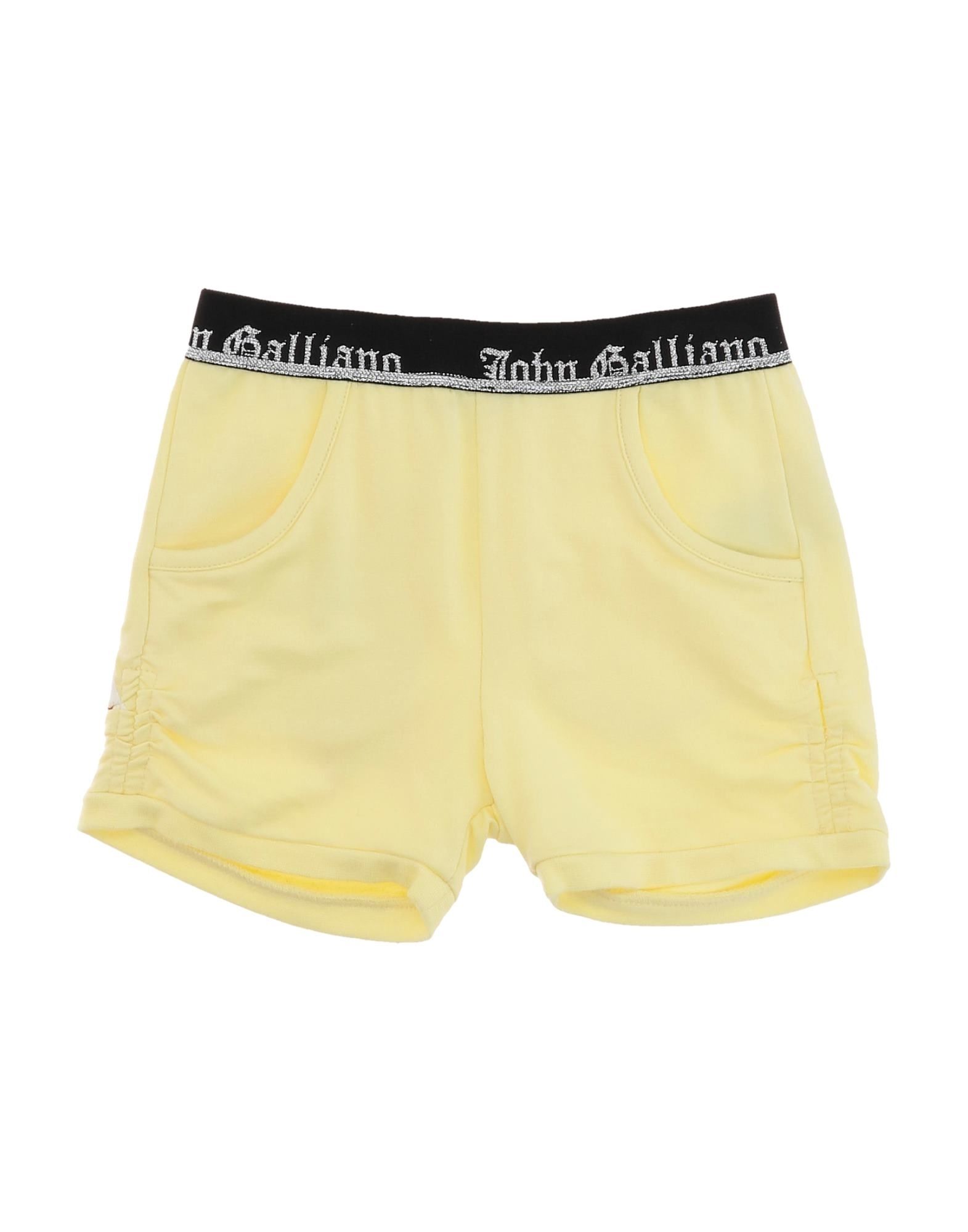 JOHN GALLIANO Shorts & Bermudashorts Kinder Hellgelb von JOHN GALLIANO