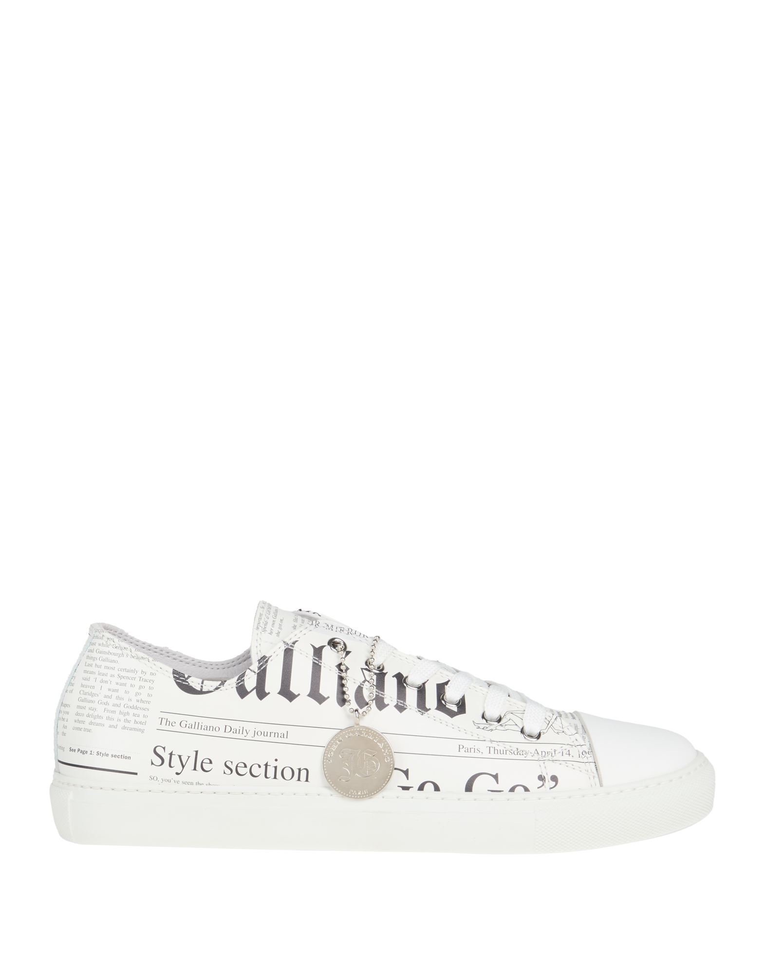 JOHN GALLIANO Sneakers Herren Weiß von JOHN GALLIANO