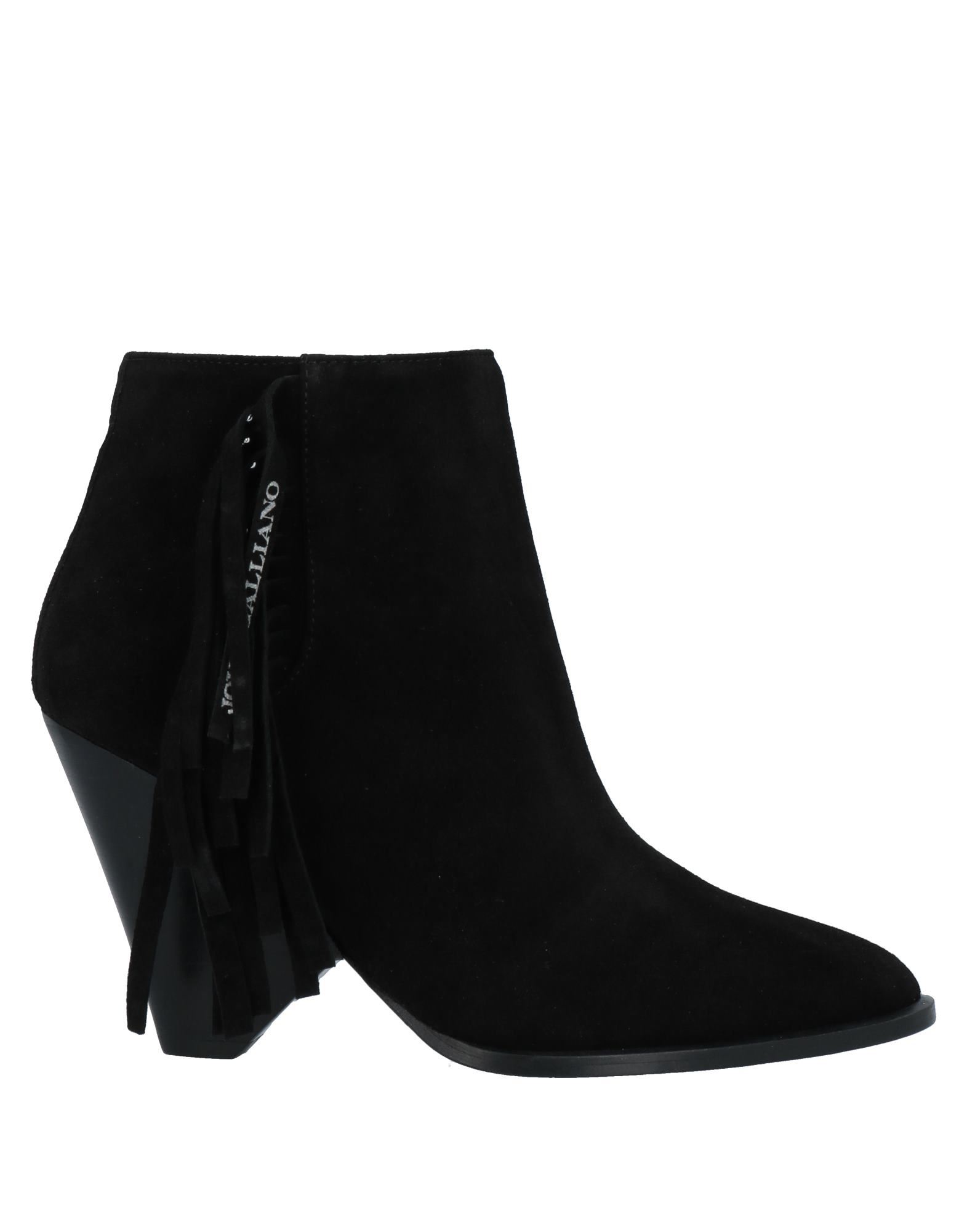 JOHN GALLIANO Stiefelette Damen Schwarz von JOHN GALLIANO