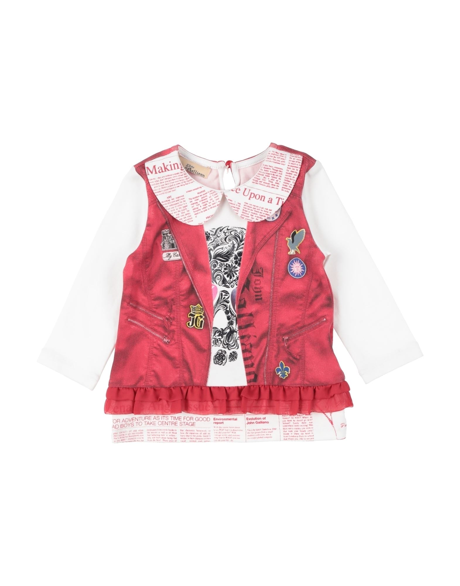 JOHN GALLIANO T-shirts Kinder Rot von JOHN GALLIANO