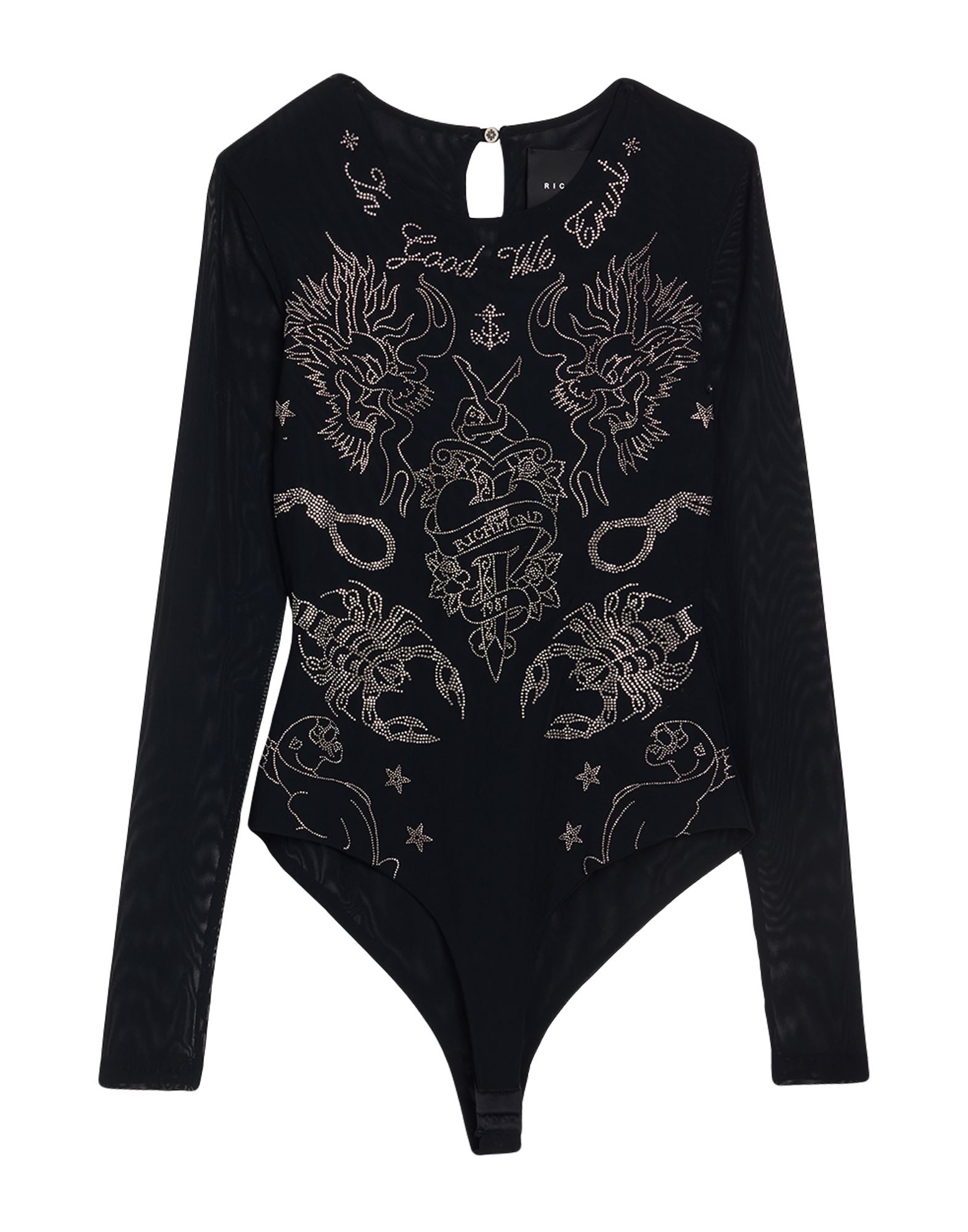 JOHN RICHMOND Bodysuit Damen Schwarz von JOHN RICHMOND