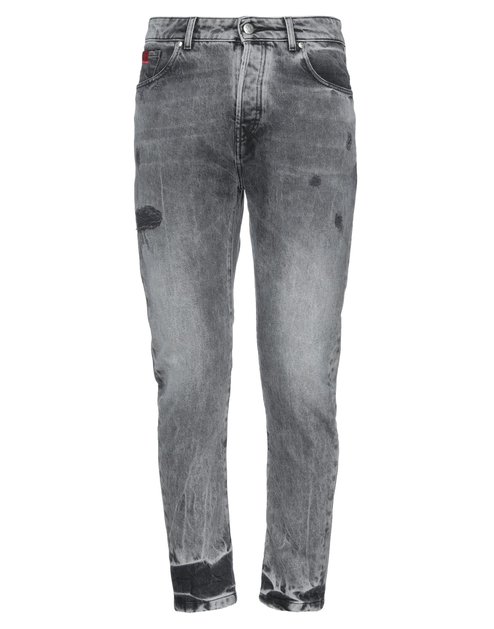 JOHN RICHMOND Jeanshose Herren Braungrau JOHN RICHMOND Jeanshose Herren Braungrau von JOHN RICHMOND