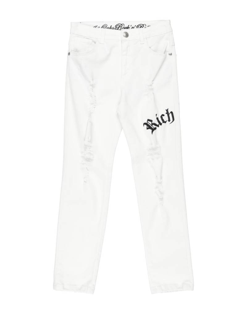 JOHN RICHMOND Jeanshose Kinder Weiß von JOHN RICHMOND