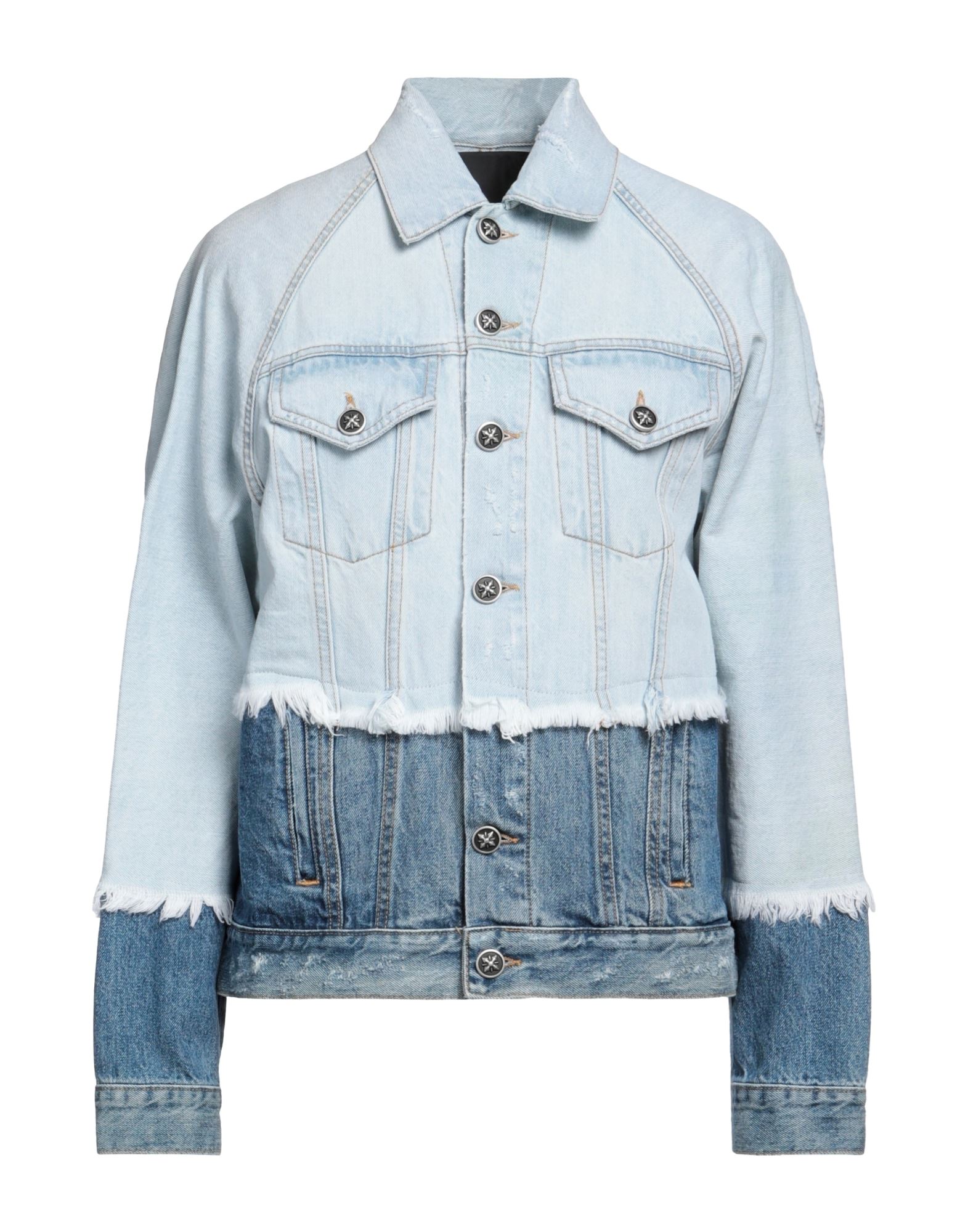 JOHN RICHMOND Jeansjacke/-mantel Damen Blau von JOHN RICHMOND