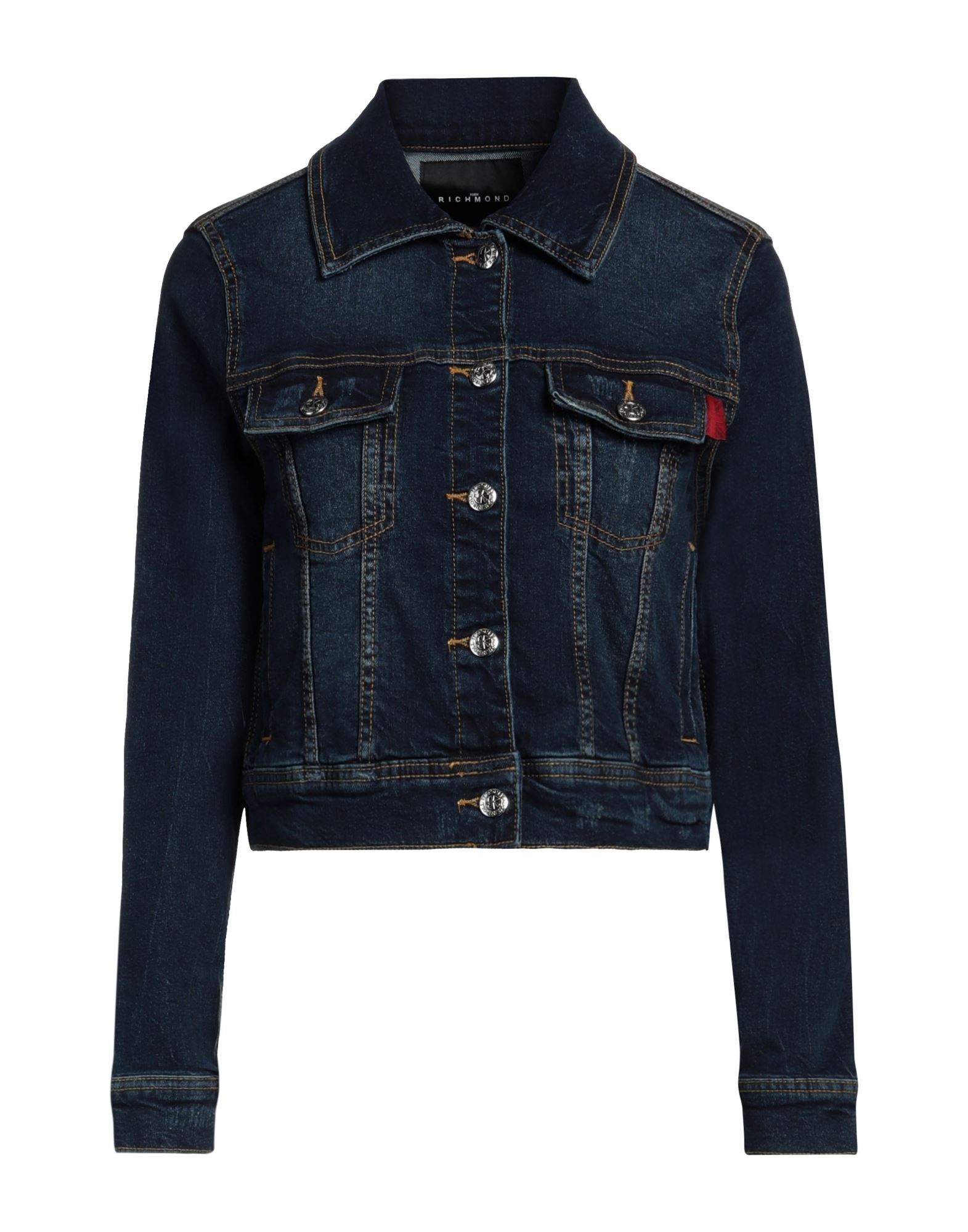 JOHN RICHMOND Jeansjacke/-mantel Damen Blau von JOHN RICHMOND