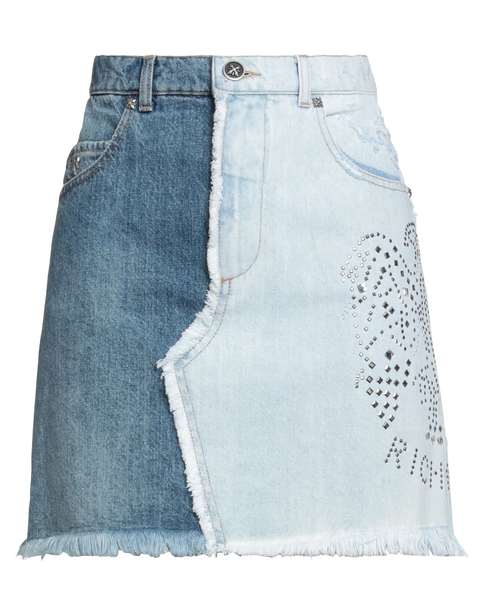 JOHN RICHMOND Jeansrock Damen Blau von JOHN RICHMOND