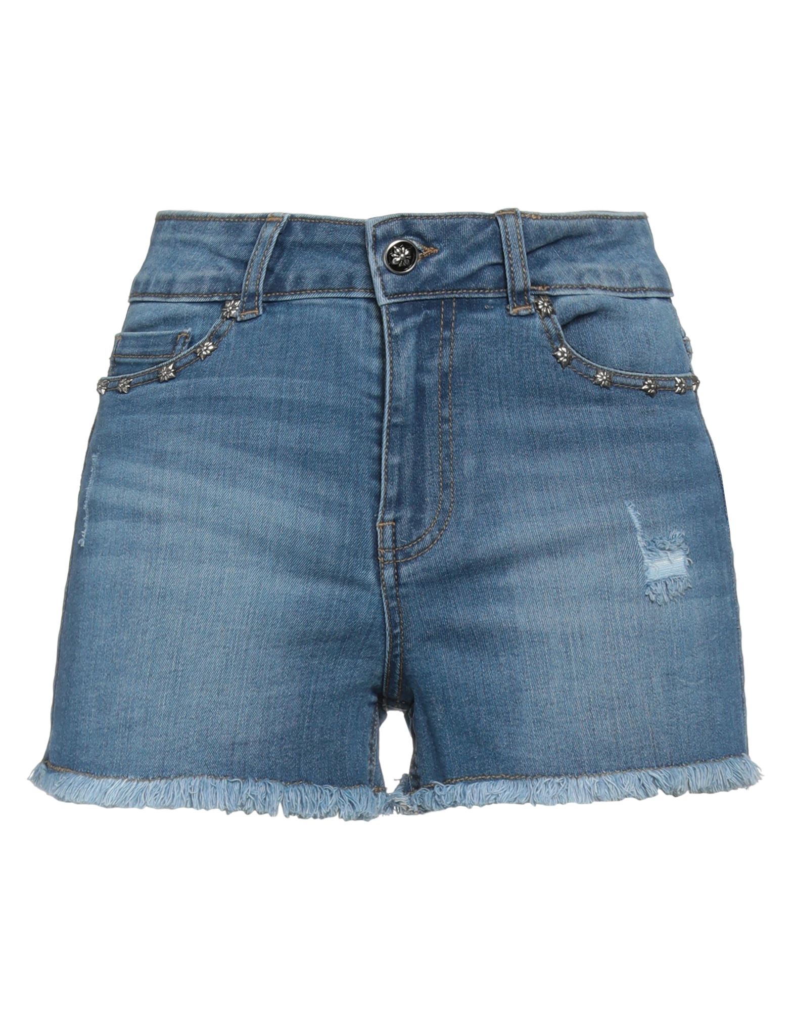 JOHN RICHMOND Jeansshorts Damen Blau von JOHN RICHMOND