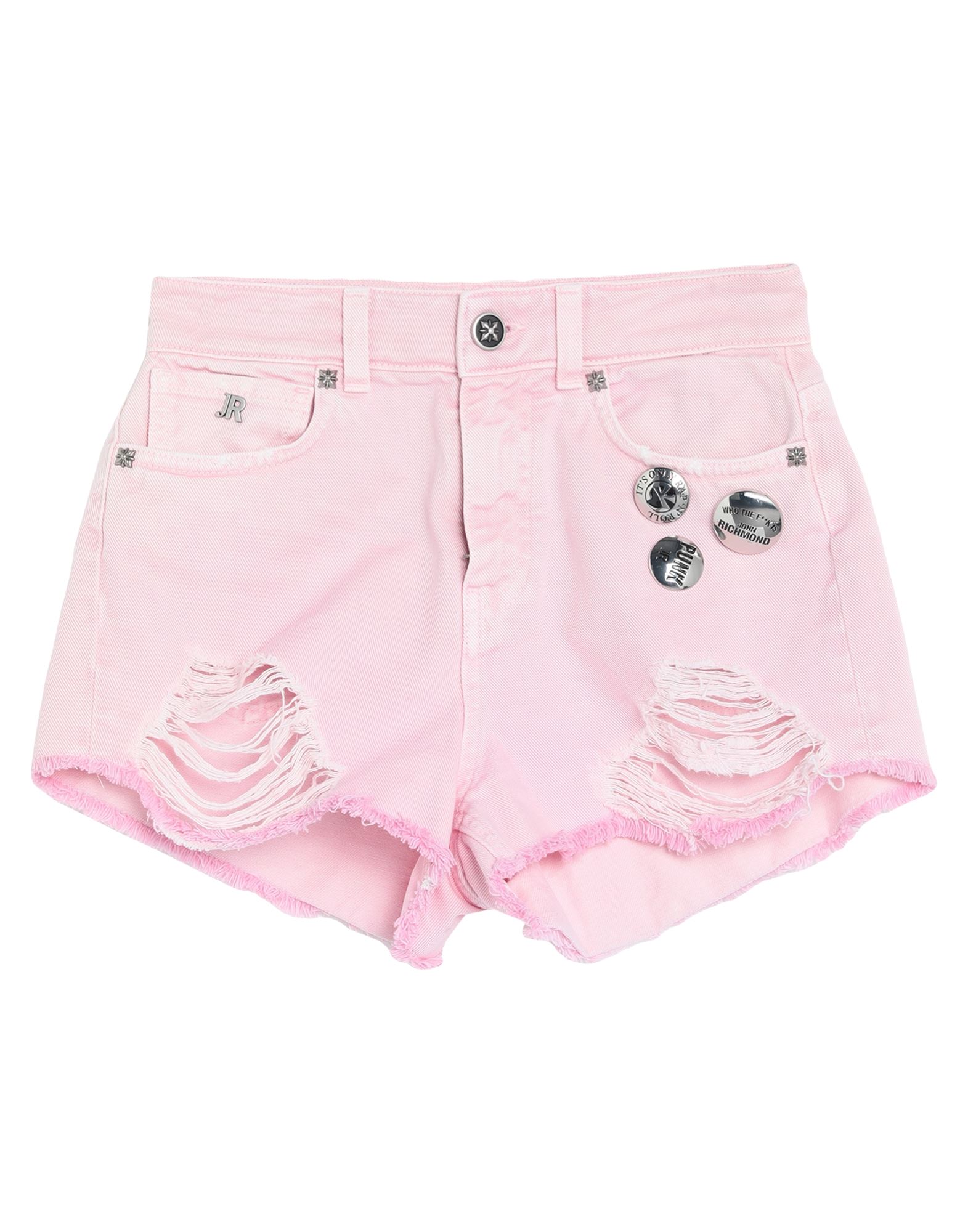 JOHN RICHMOND Jeansshorts Damen Rosa von JOHN RICHMOND