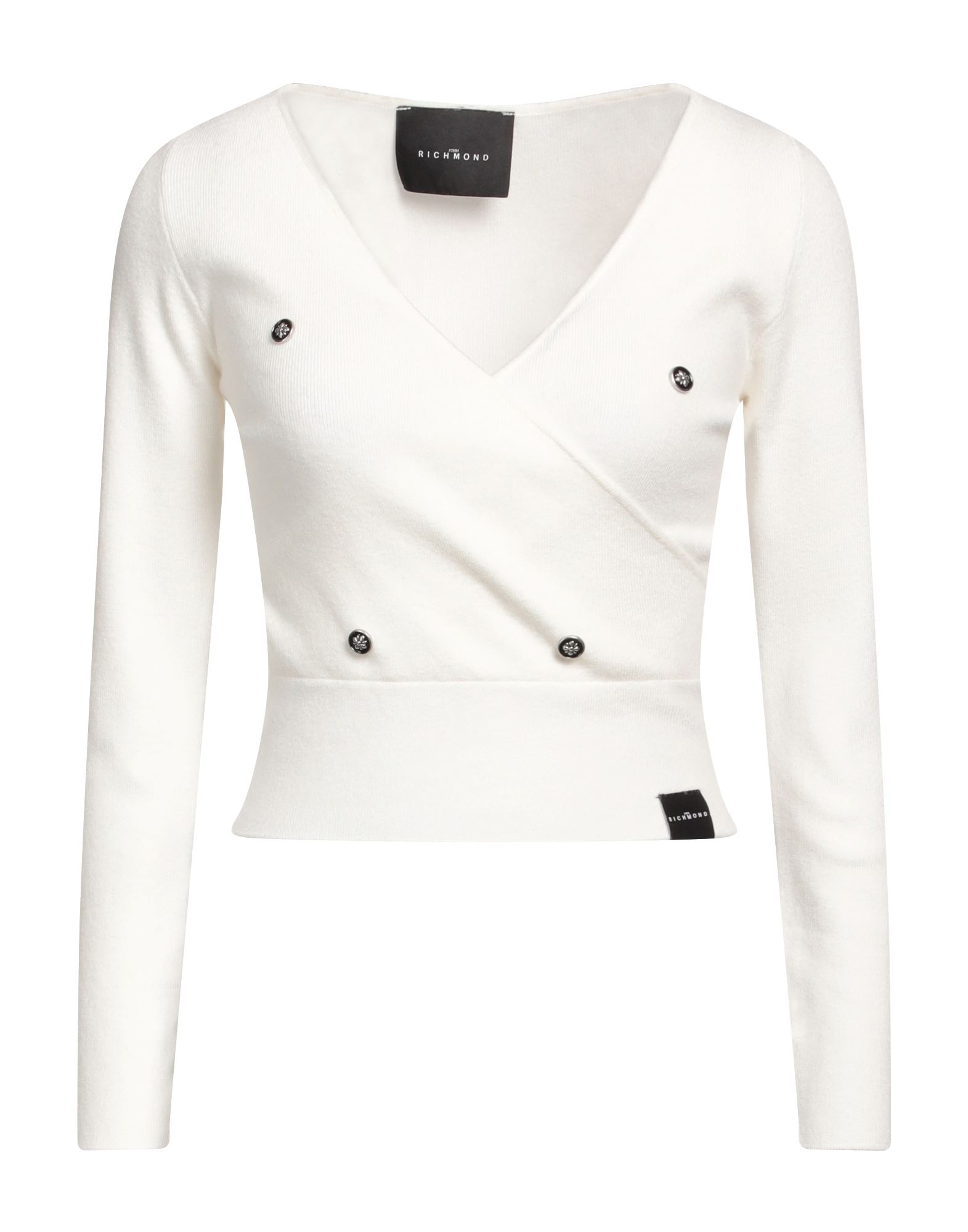 JOHN RICHMOND Pullover Damen Off white von JOHN RICHMOND