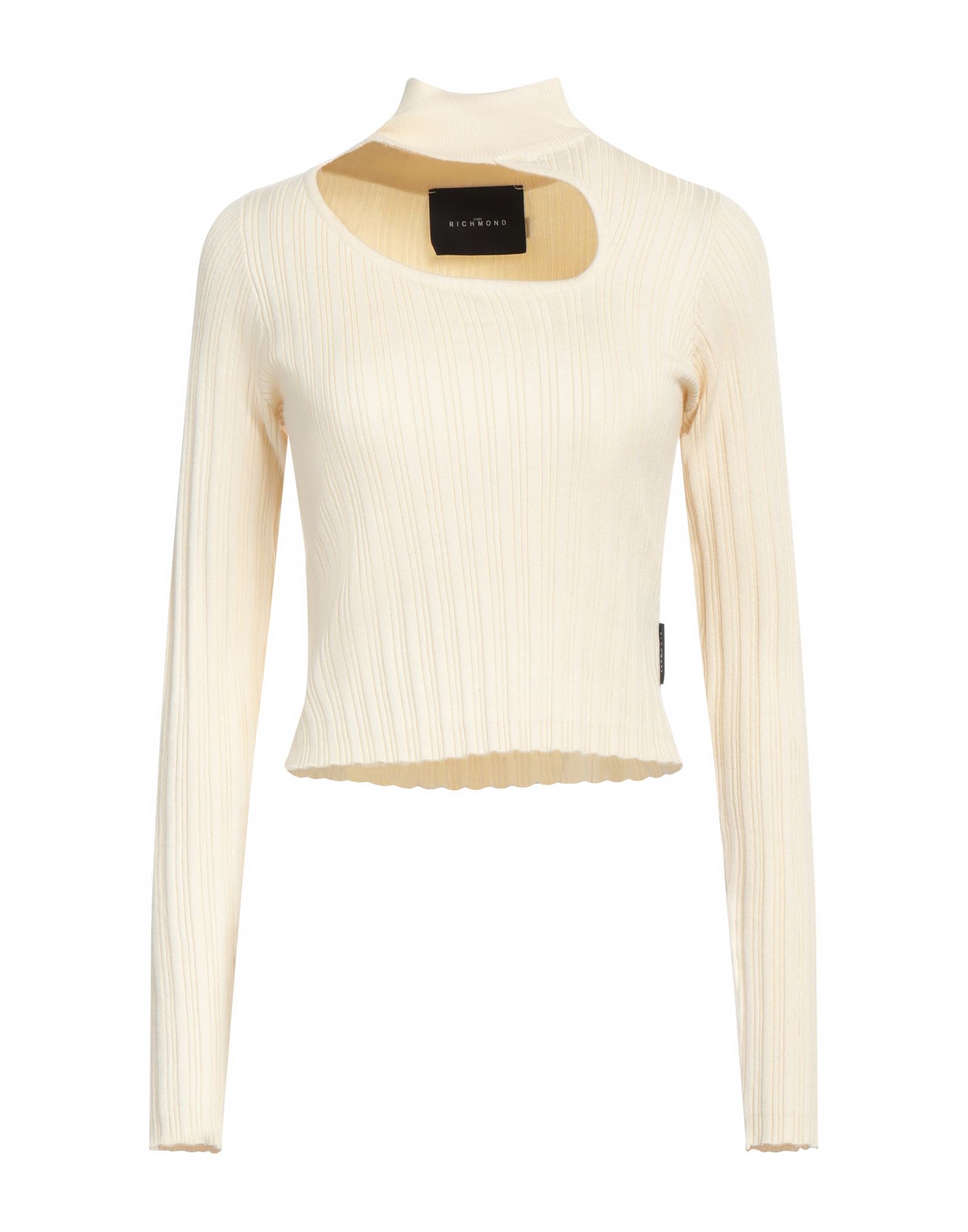 JOHN RICHMOND Rollkragenpullover Damen Cremeweiß von JOHN RICHMOND