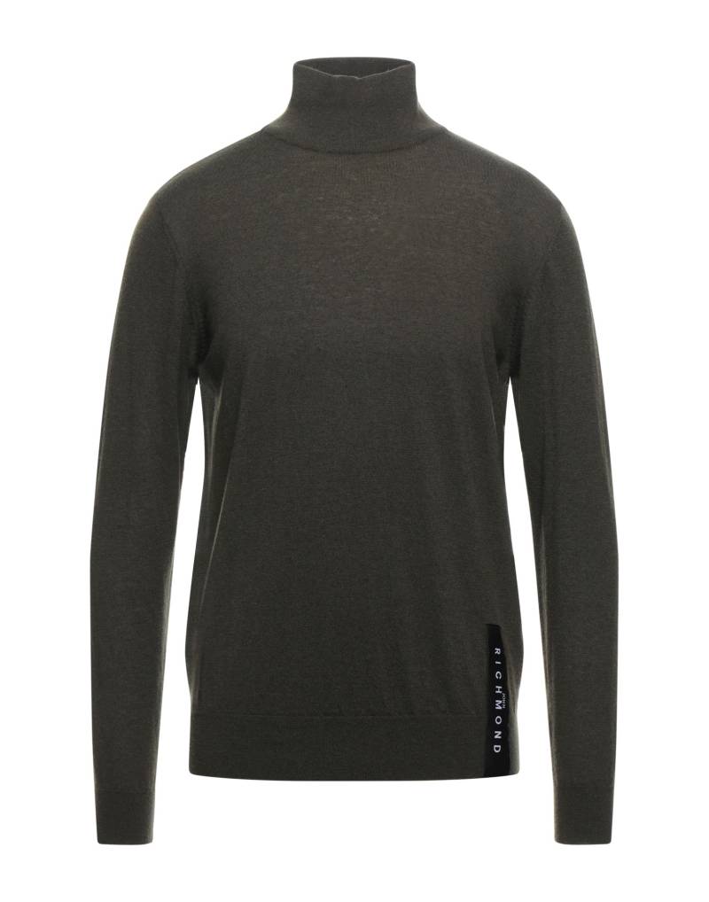 JOHN RICHMOND Rollkragenpullover Herren Militärgrün von JOHN RICHMOND