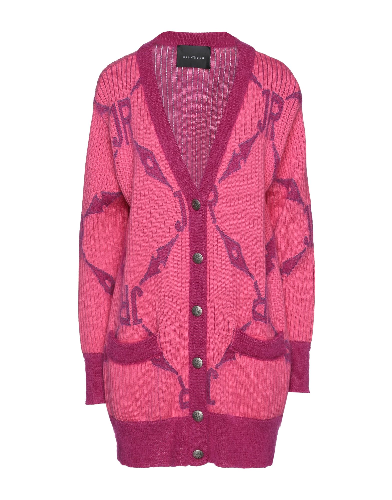 JOHN RICHMOND Strickjacke Damen Fuchsia von JOHN RICHMOND