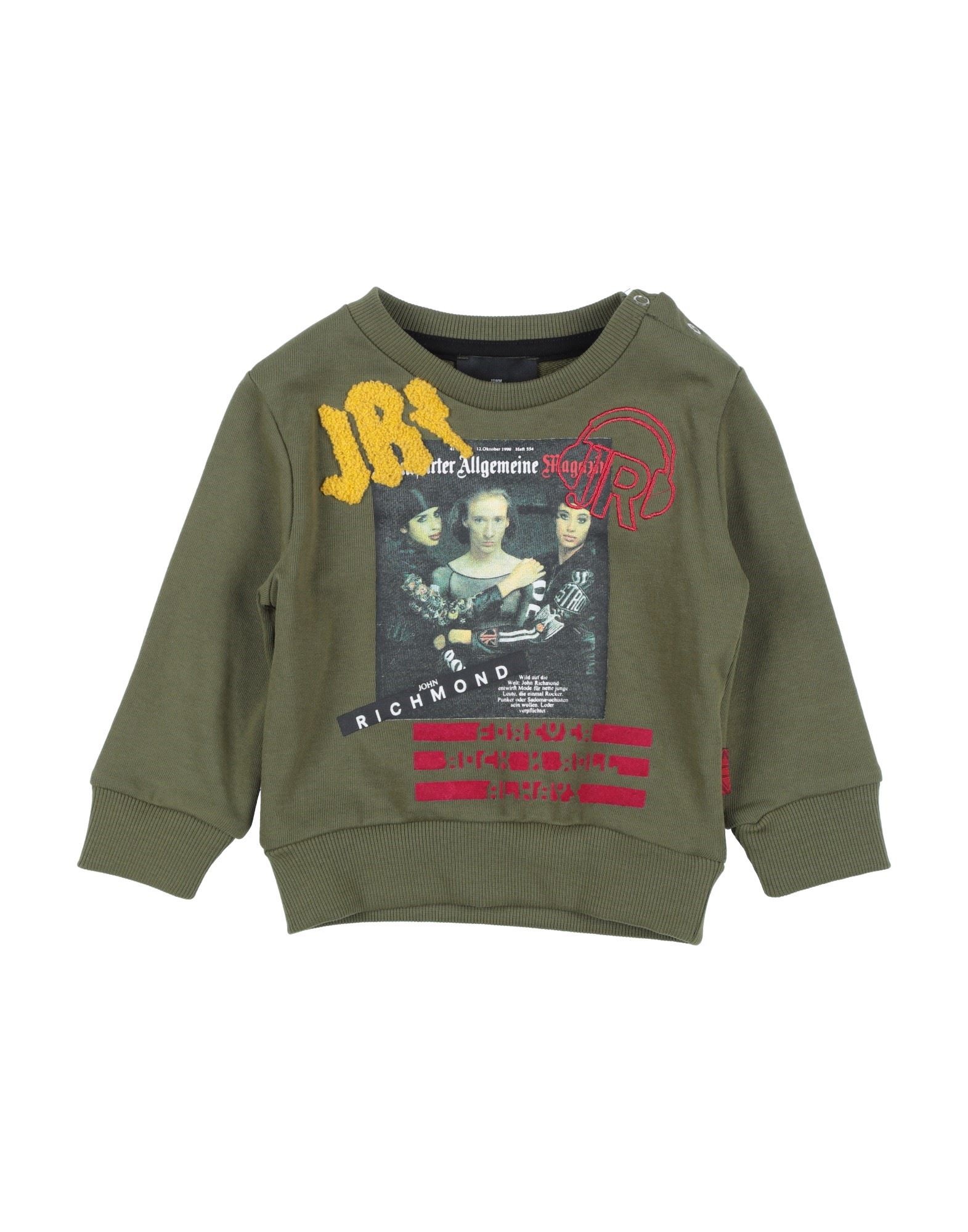 JOHN RICHMOND Sweatshirt Kinder Militärgrün von JOHN RICHMOND