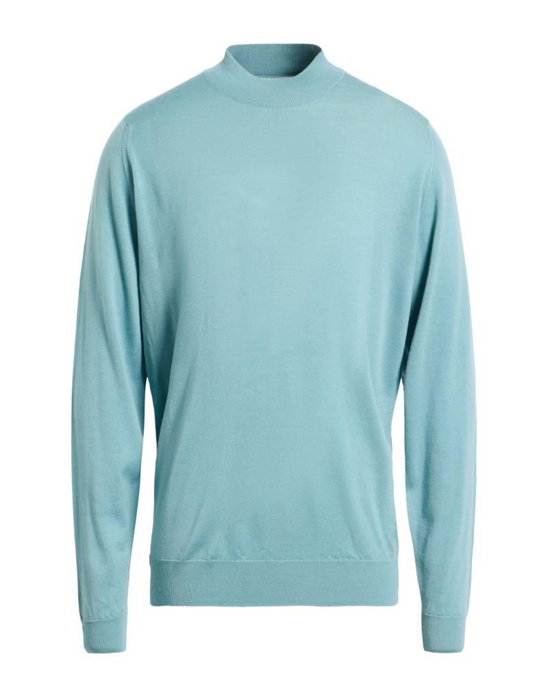 JOHN SMEDLEY Rollkragenpullover Herren Blaugrau von JOHN SMEDLEY
