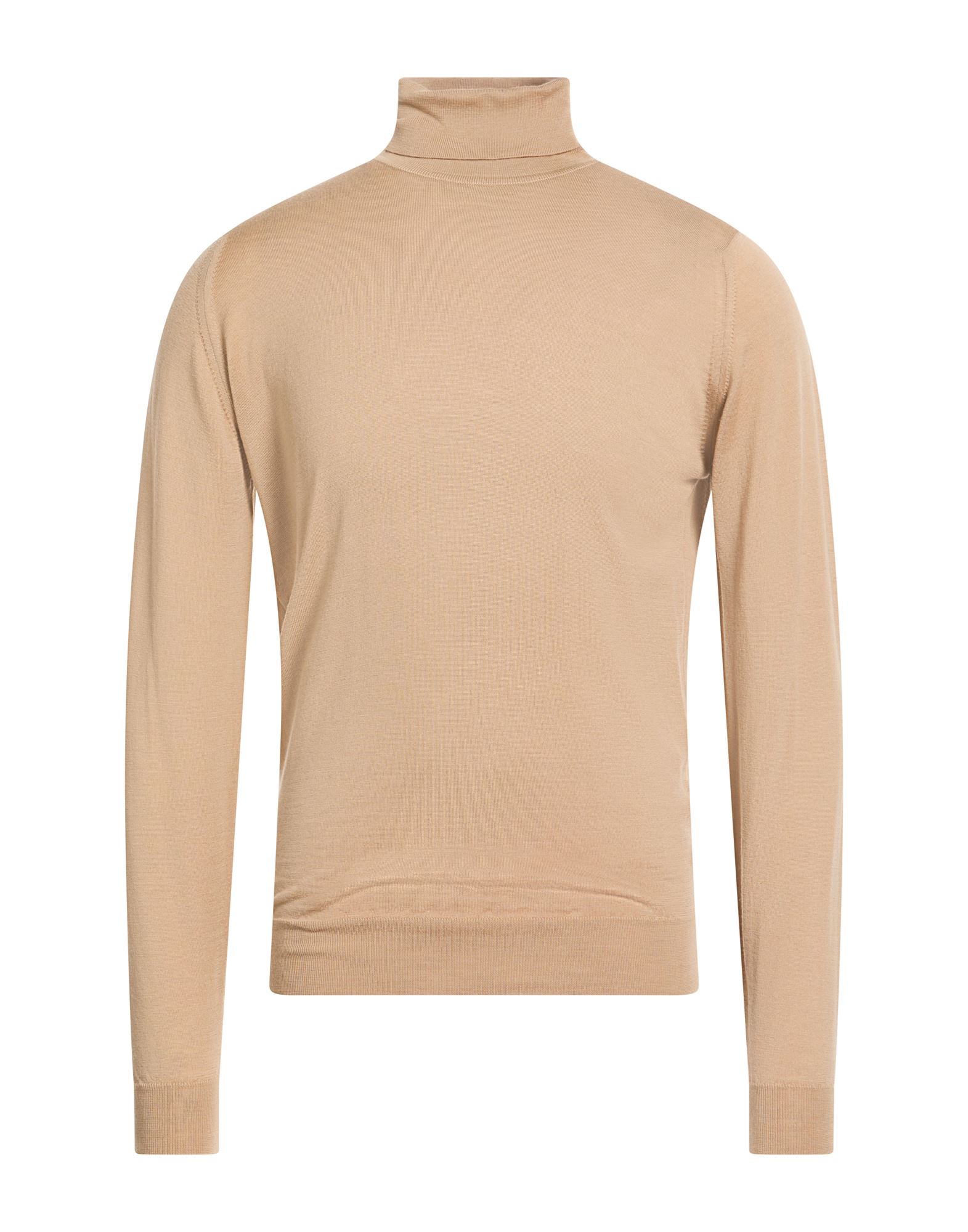 JOHN SMEDLEY Rollkragenpullover Herren Kamel von JOHN SMEDLEY