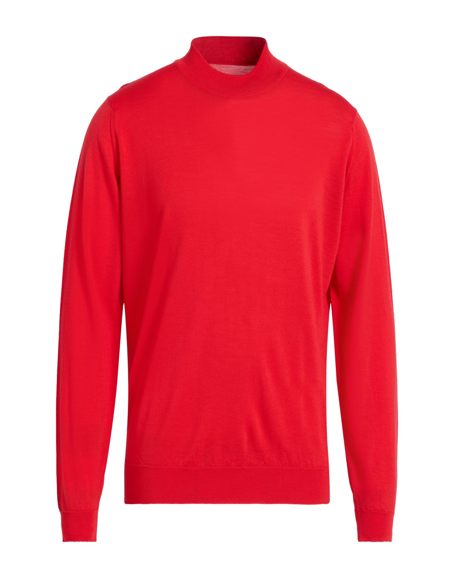 JOHN SMEDLEY Rollkragenpullover Herren Rot von JOHN SMEDLEY