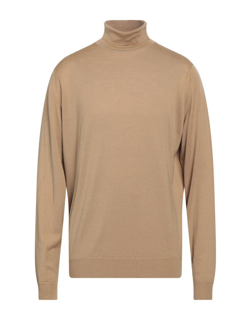 JOHN SMEDLEY Rollkragenpullover Herren Sand von JOHN SMEDLEY