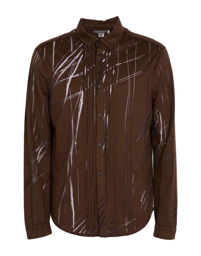 JOHN VARVATOS Hemd Herren Dunkelbraun von JOHN VARVATOS