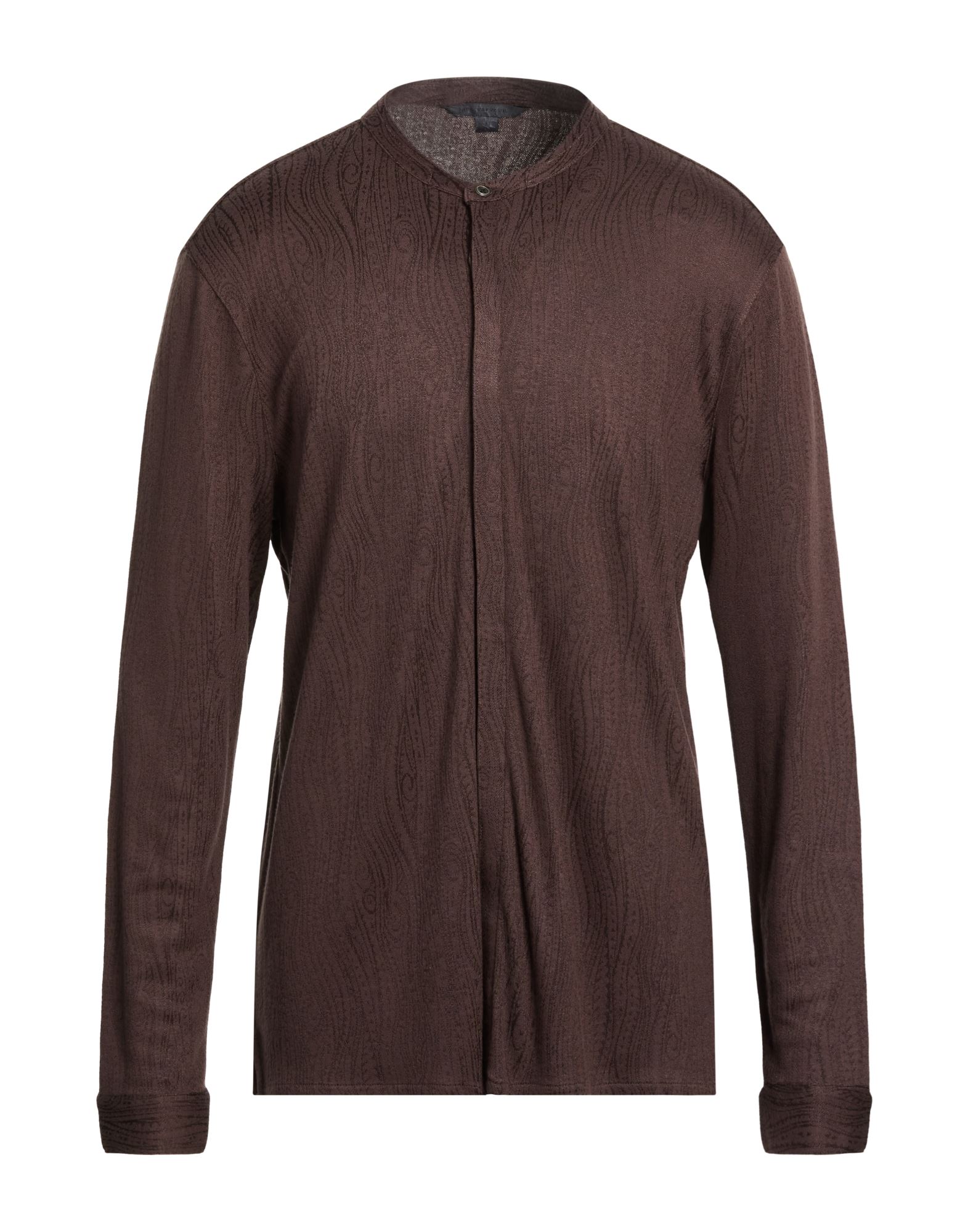 JOHN VARVATOS Hemd Herren Dunkelbraun von JOHN VARVATOS