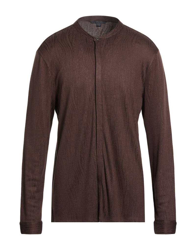 JOHN VARVATOS Hemd Herren Dunkelbraun von JOHN VARVATOS