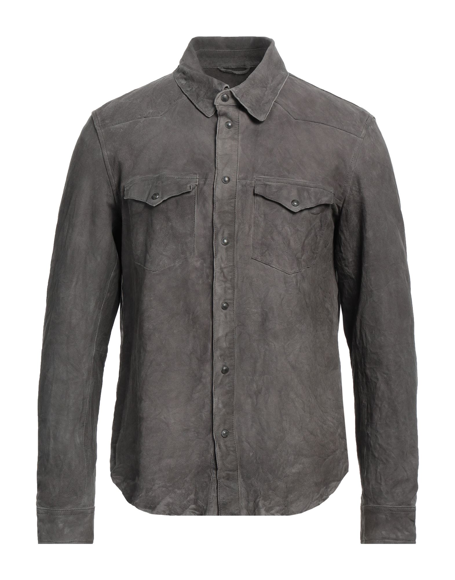 JOHN VARVATOS Hemd Herren Grau JOHN VARVATOS Hemd Herren Grau von JOHN VARVATOS