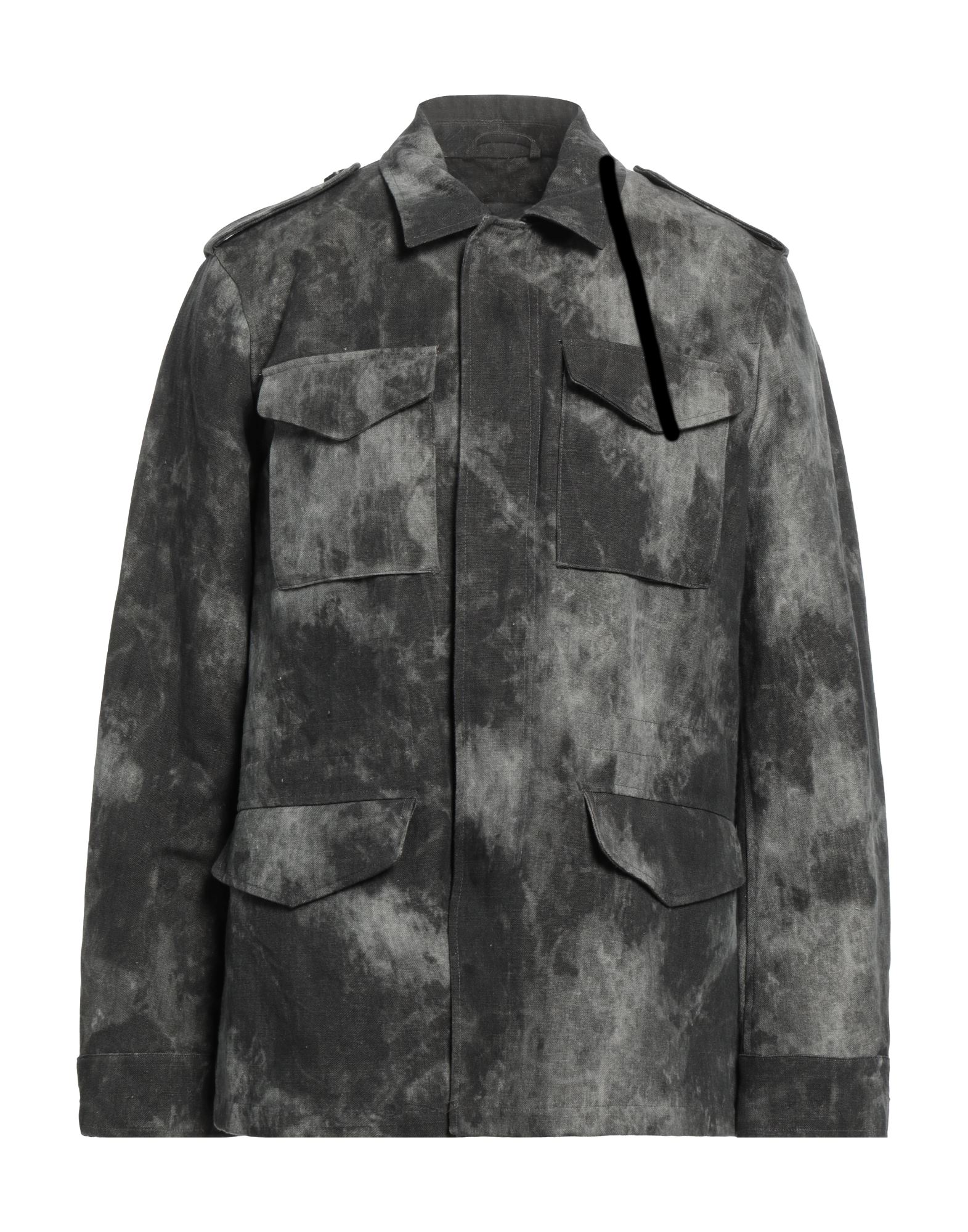 JOHN VARVATOS Jacke & Anorak Herren Blei JOHN VARVATOS Jacke & Anorak Herren Blei von JOHN VARVATOS