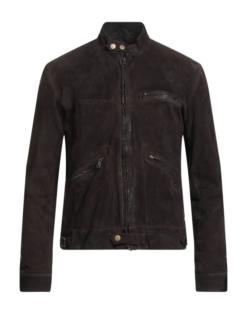 JOHN VARVATOS Jacke & Anorak Herren Dunkelbraun von JOHN VARVATOS