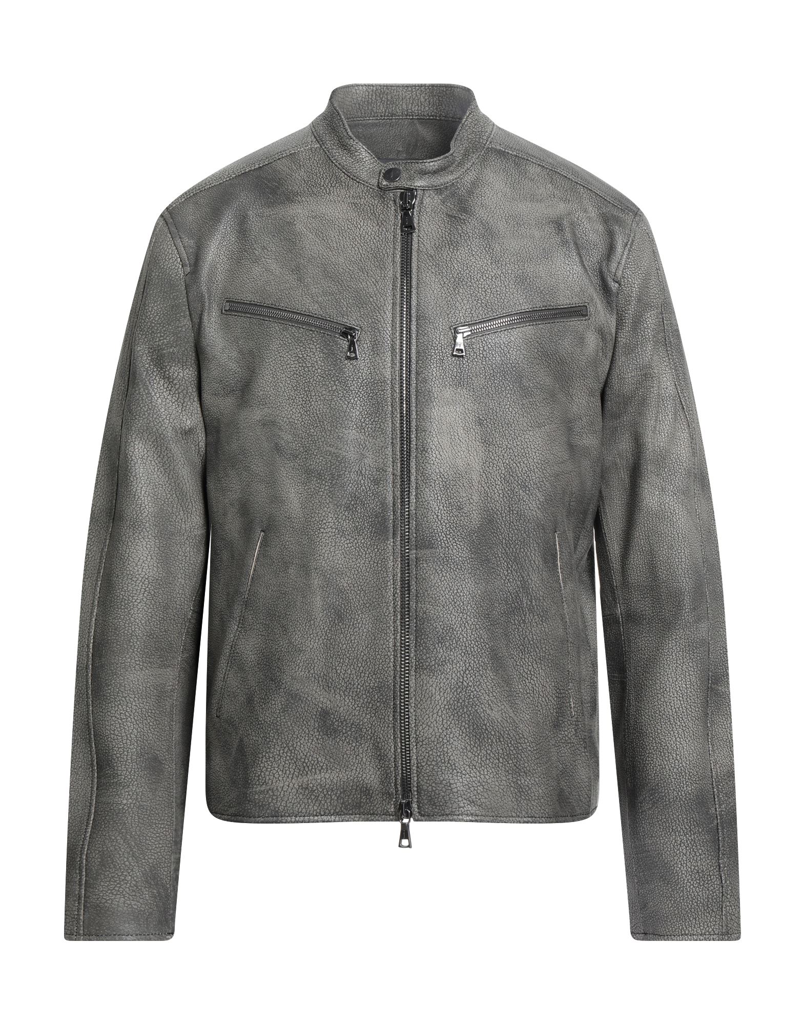 JOHN VARVATOS Jacke & Anorak Herren Grau JOHN VARVATOS Jacke & Anorak Herren Grau von JOHN VARVATOS