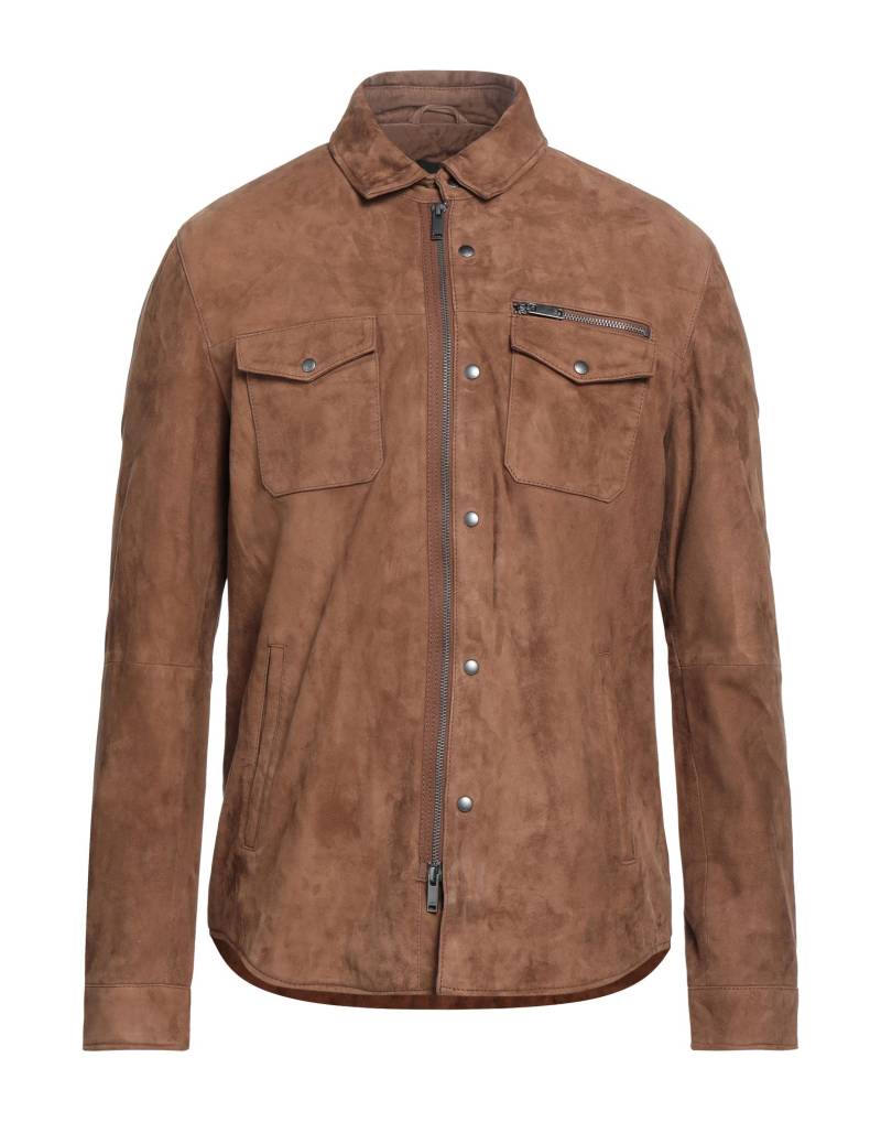 JOHN VARVATOS Jacke & Anorak Herren Kamel von JOHN VARVATOS
