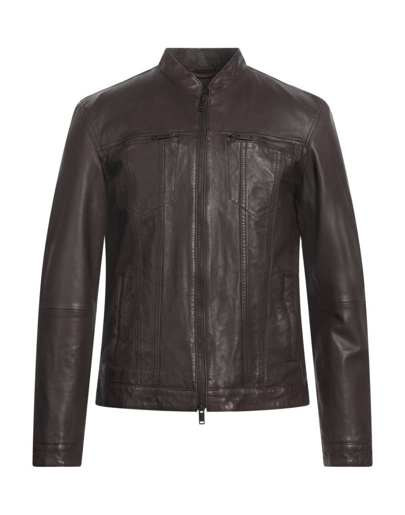 JOHN VARVATOS Jacke & Anorak Herren Schokobraun von JOHN VARVATOS